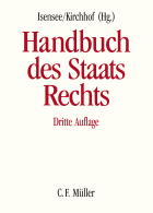 Handbuch des Staatsrechts