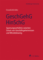 GeschGehG / HinSchG
