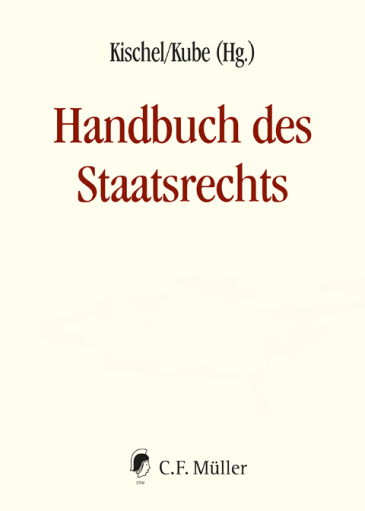  Handbuch des Staatsrechts - Neuausgabe