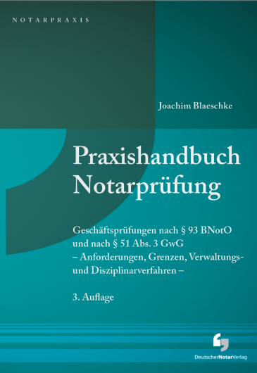  Praxishandbuch Notarprüfung