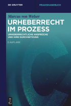 Urheberrecht im Prozess