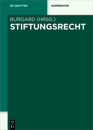  Stiftungsrecht