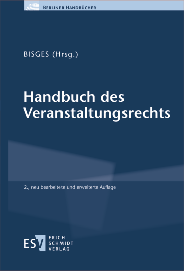  Handbuch des Veranstaltungsrechts