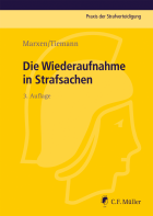 Die Wiederaufnahme in Strafsachen