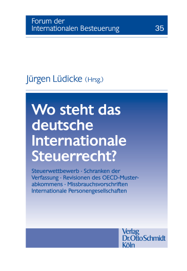  Wo steht das deutsche Internationale Steuerrecht?