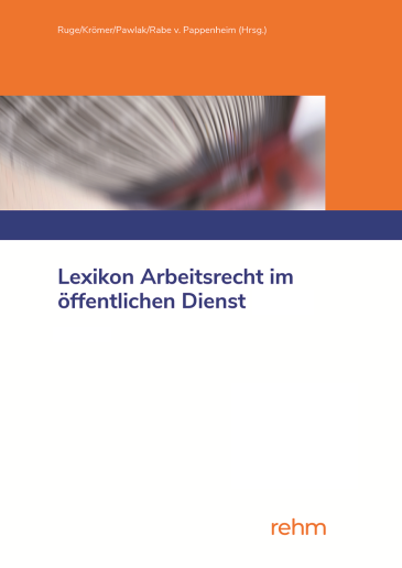  Lexikon Arbeitsrecht im öffentlichen Dienst