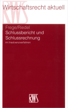 Schlussbericht und Schlussrechnung