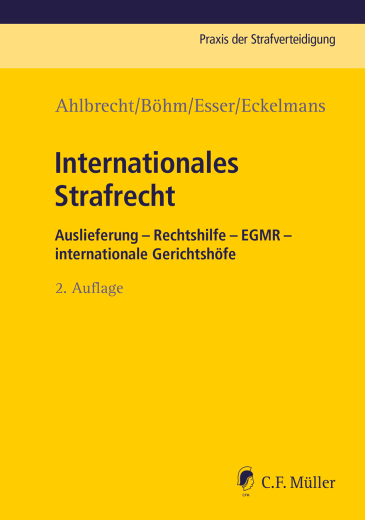  Internationales Strafrecht