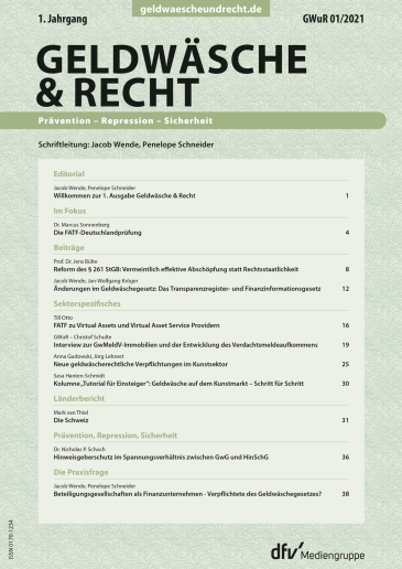  Geldwäsche & Recht (GWuR)